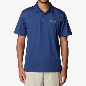 Columbia Men  Low Drag Offshore Polo shirt Blue 3X